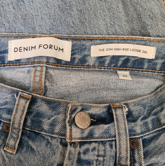 denim forum- joni high rise jeans loose - Picture 6 of 7